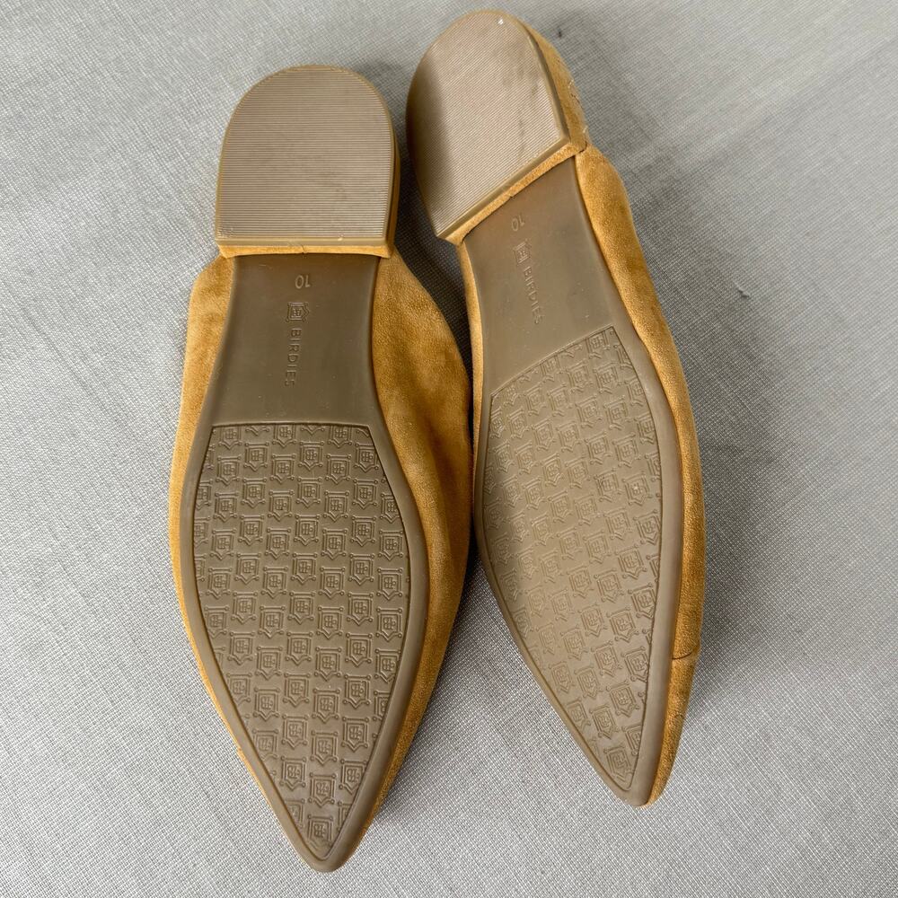 Birdies The Swan Suede Slide Pointed Toe Mule - Picture 5 of 9